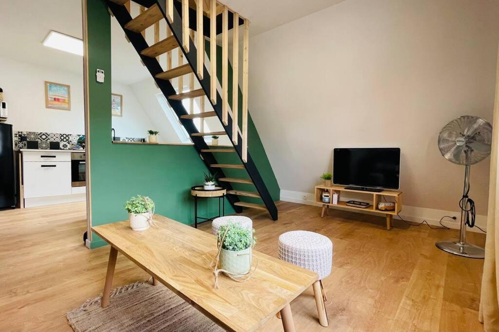 Appartement La Cabane De La Baie. Étaples Exterior foto